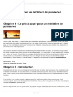 Le Prix A Payer Pour Un Ministere de Puissance PDF