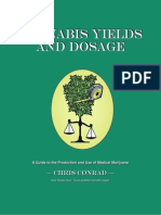 Cannabis Yields and Dosage