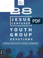 28 Jesus Centered Youth Group Devotions Sample