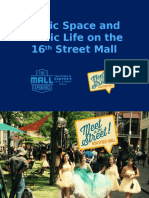 September 2016 Presentation On Denver's 16th Street Mall