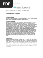 Download Strategic Marketing Plan by Mohsin Ayub SN32627836 doc pdf