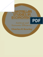 (Macmillan Studies in Economics) Charles K. Rowley (Auth.)-Antitrust and Economic Efficiency-Macmillan Education UK (1973)