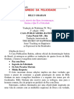 Billy Graham- Segredo da 