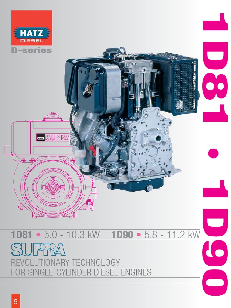 D-Series: Revolutionary Technology For Single-Cylinder Diesel Engines ...