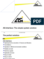 AS-Interface: The Simple System Solution