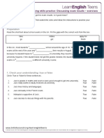 Discussing Exam Results - Exercises 