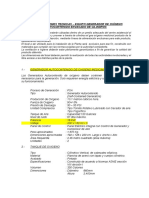 Especificaciones Tecnicas Planta O2 Huacho