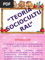 diapositivas teoría sociocultural