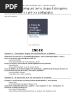 O Ensino de Português como Língua Estrangeira