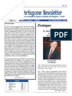 Portuguese Newsletter