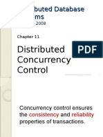 Distributed Concurrency Control