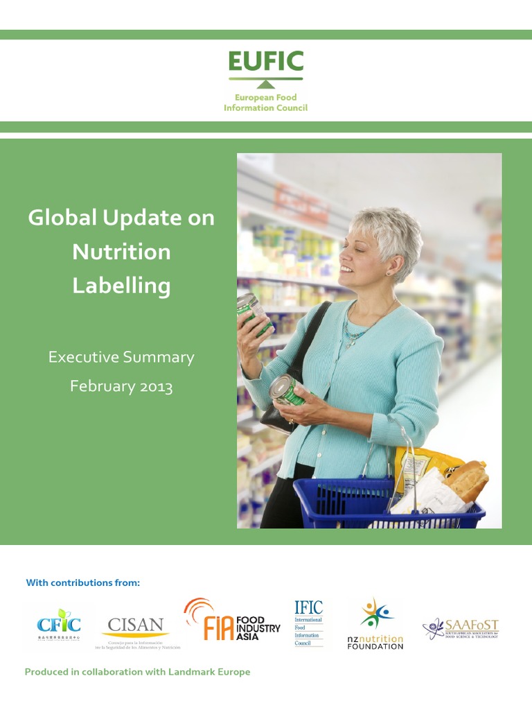 Etiquetado Nutricional Eufic Pdf Nutrition Facts Label Nutrition