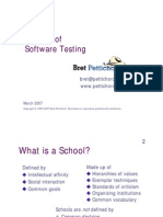 Schools of Software Testing: March 2007