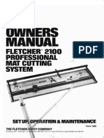 Fletcher 2100 Manual