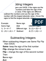 Integer Rules