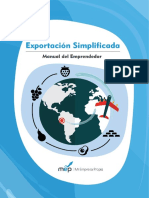 MEP Exportacion Simplificada Manual