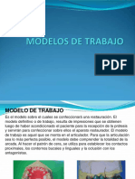 Modelos de Trabajo Protesis Fija II