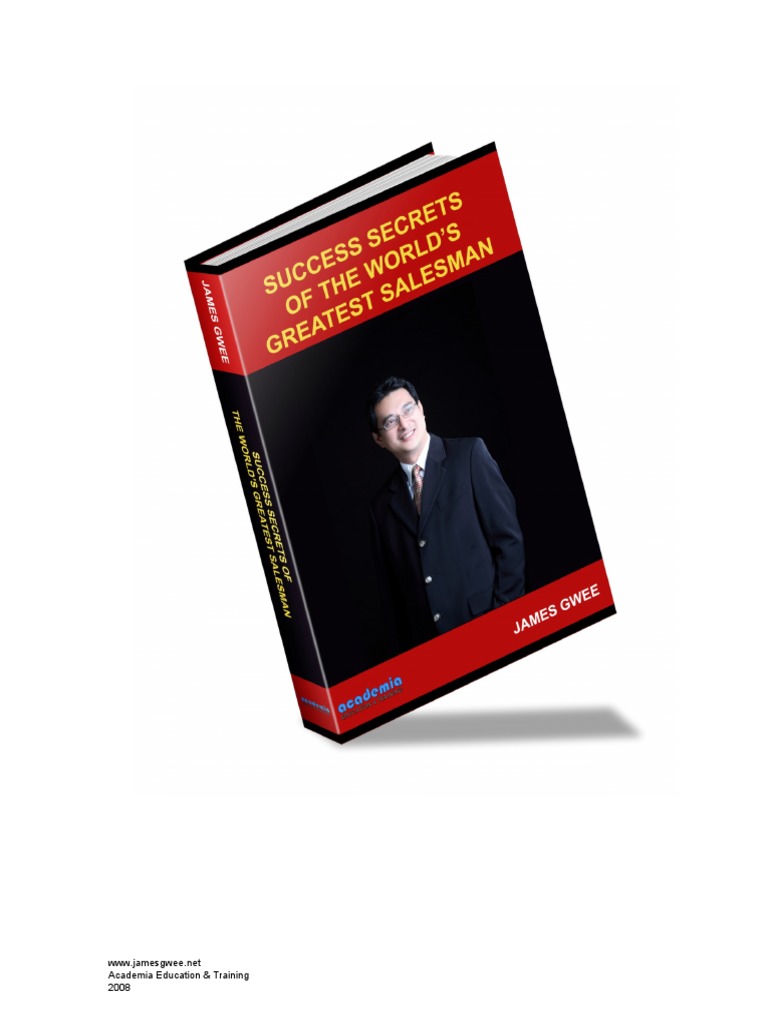 James Gwee Secret Great Salesmanpdf
