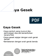 Gaya Gesek