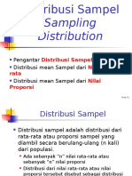 Distribusi Sampling Dan CLT 1