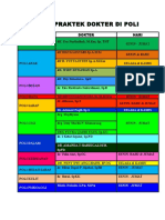 Jadwal Praktek Dokter Di Poli