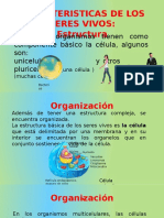 Caracteristicas Seres Vivos y Bioelementos