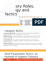 Category Roles, Strategy and Tactics Analysis for Luggage Store