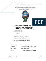 Aborto en La Adolescencia