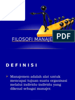 Filosofi Manajemen