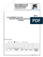 Method Statement For Surface Preparation Prtective Coating