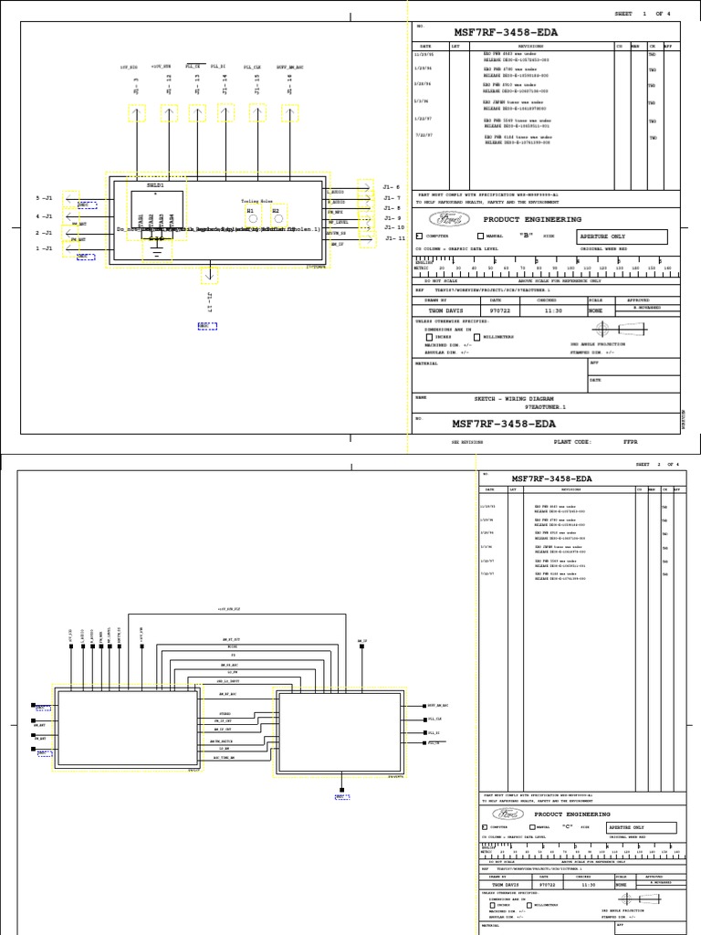 Ford 6000 CD SCH PDF | PDF | Manufactured Goods | Electromagnetism