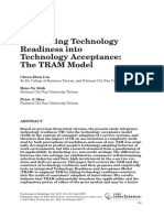 2007_Integrating Technology Readiness Into Technology Acceptance_The TRAM Model