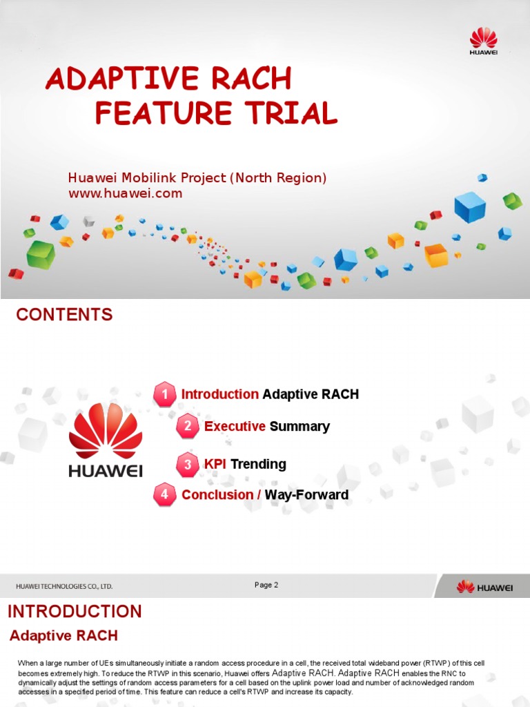 Adaptive RACH Final Report | PDF | High Speed Packet Access ...
