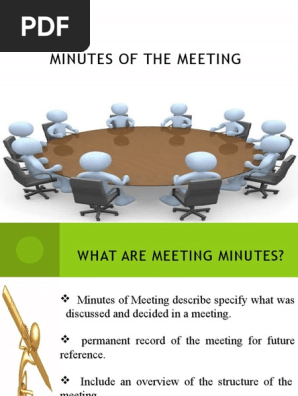 Minutes of Meeting