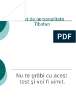 Test de Personalitate Tibetan