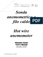 Hot Wire Anemometer Manual