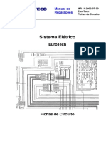 Manual de reparações do sistema elétrico EuroTech: fichas de circuito