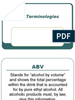 5. Bar Terminologies