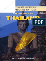 MISHRA, P.P., The History of Thailand, Edit. Greenwood, Santa Bárbara, 2010