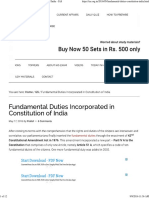 Fundamental Duties Incorporated in Constitution of India - IAS