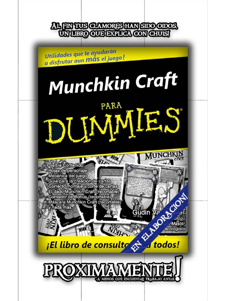 Munchkin Craft - Cartas Print & Play | PDF
