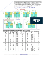 Dimensions Des Chambrages Lamages Fraisures Pour Vis PDF