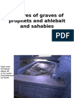Pictures of graves of prophets and ahlebaitand