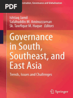 Governance in South, Southeast, And East Asia