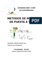 Trabajo Practico de Metodos de Medicion de Puesta A Tierra