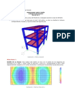 Análisis de Pórtico a partir de SAP2000