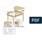 Woodworking Plans - Tavern Table