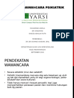 Teknik Wawancara Psikiatri