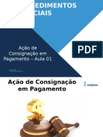 Aula 02 Procedimentos Especiais - Consignação Em Pagamento