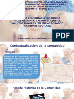 1era Presentacion de Pasantias Comunitaria Finalizada